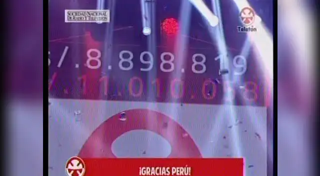 Este es el monto que recaudó la Teletón 2016 Este es el monto que recaudó la Teletón 2016