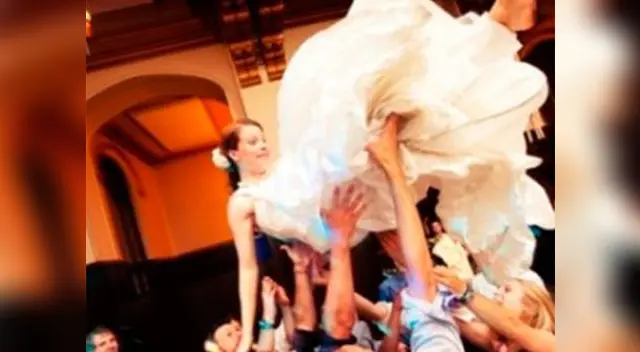 Novia quedó parapléjica luego de ser alzada por los invitados