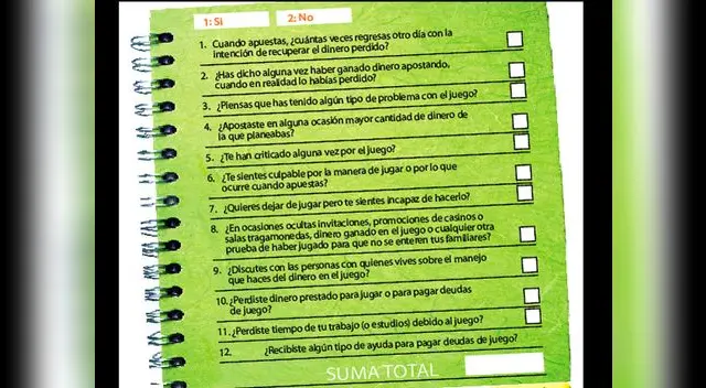 Resuelve este test de los domingos