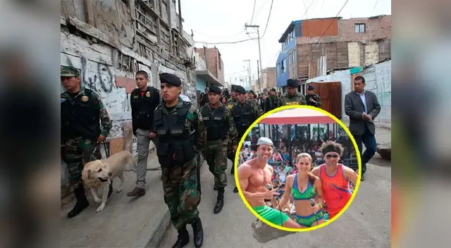 Decenas de policías resguardaron a combatientes