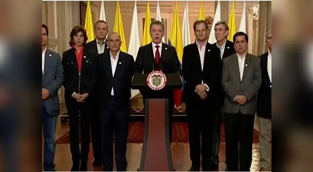 Juan Manuel Santos se comprometió a seguir trabajando por la paz