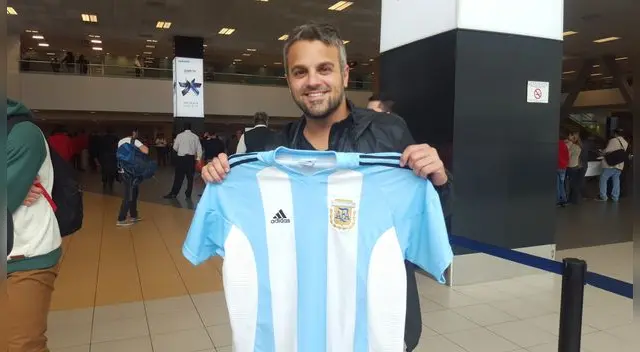 Agustín Fantasía, periodista de TyC Sports