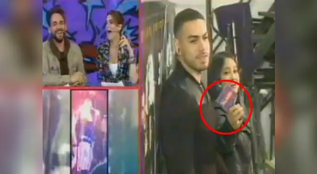 La reportera de Al Aire puso el micro para hacer 'cherry' a su programa La reportera de Al Aire puso el micro para hacer 'cherry' a su programa