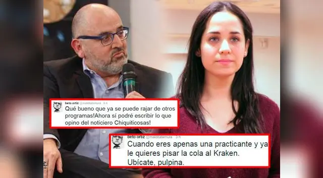 Beto Ortiz arremetió a Sigrid Bazán, quien se solidarizó con Yahaira Plasencia en una columna de opinión