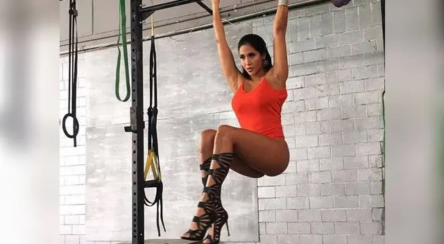 Excelente físico posee Melissa Paredes