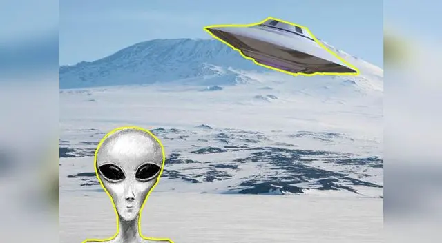 Descubren enorme OVNI que se estrelló en la Antártida