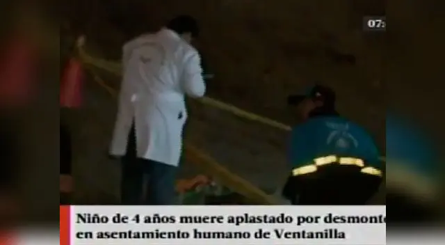 Un niño de 4 años fue encontrado muerto en un descampado en Ventanilla Un niño de 4 años fue encontrado muerto en un descampado en Ventanilla