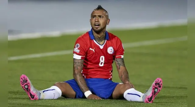 Arturo Vidal es duda en Chile ante Perú