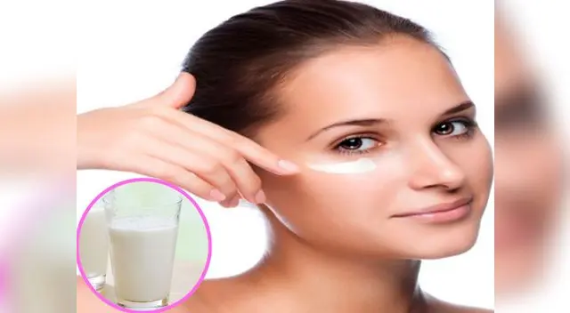 Con la ayuda de un algodón sumerge en leche y aplícalo debajo de los ojos Con la ayuda de un algodón sumerge en leche y aplícalo debajo de los ojos