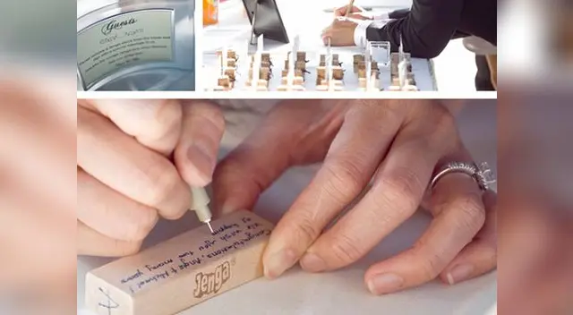 Con palitos de jenga