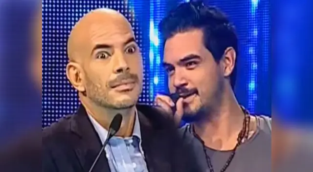 Ricardo Morán quedó frío ante el parecido con el cantante 