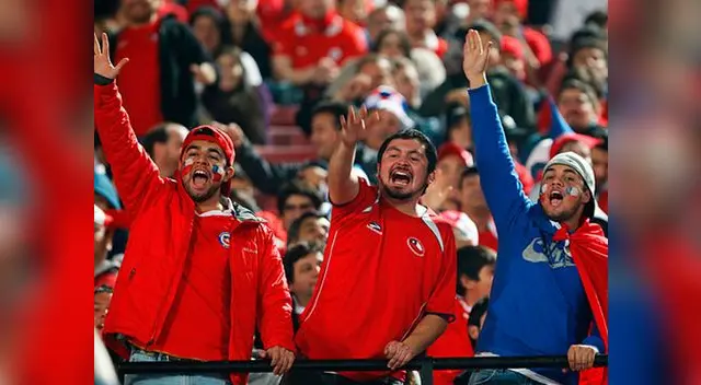 Nuevo acto de repudio por parte de la hinchada chilena Nuevo acto de repudio por parte de la hinchada chilena