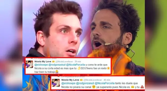 Nicola Porcella no se quedó callado y mandó este mensaje a Peluchín Nicola Porcella no se quedó callado y mandó este mensaje a Peluchín