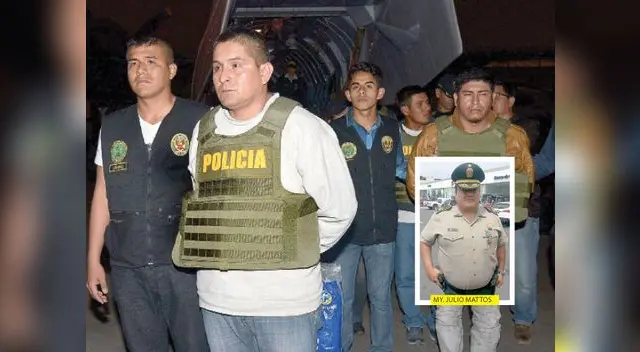 El primer grupo de detenidos que anoche fue traído a Lima El primer grupo de detenidos que anoche fue traído a Lima