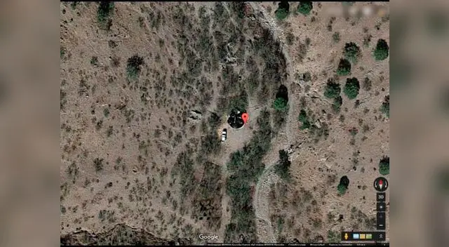 Supuesta OVNI captado en el desierto de Nevada