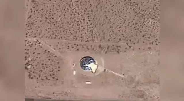 Nave circular captado en México