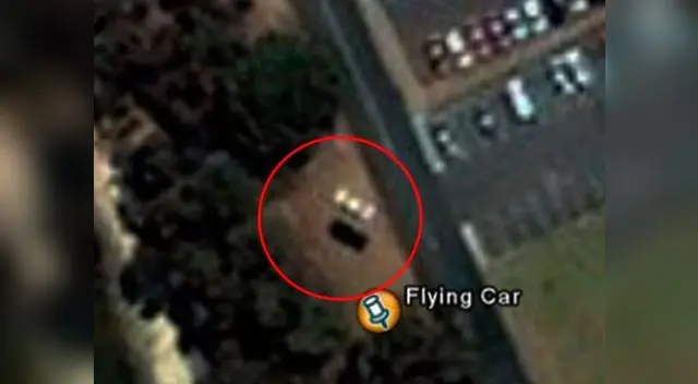 Un supuesto auto volador 