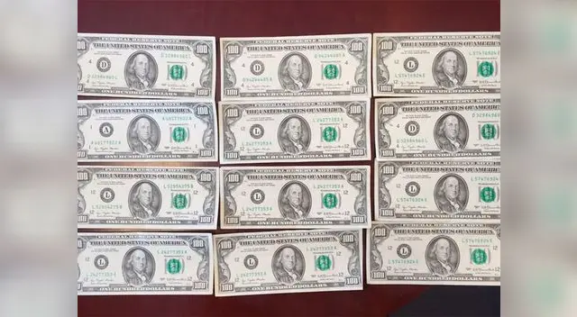 Dólares falsos estaban listos para ser enviados al extranjero como encomienda