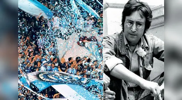 John Lennon se declaró hincha de Racing