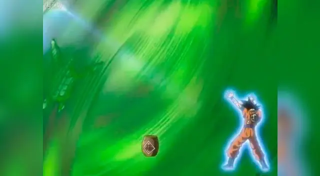 Gokú, Vegeta y Bulma escapan del futuro