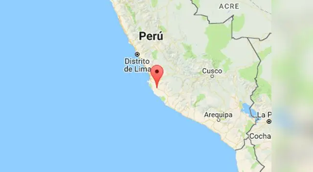 Temblor sorprendió al población