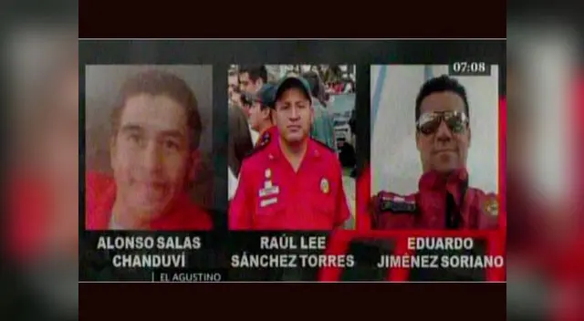 Bomberos fallecidos 