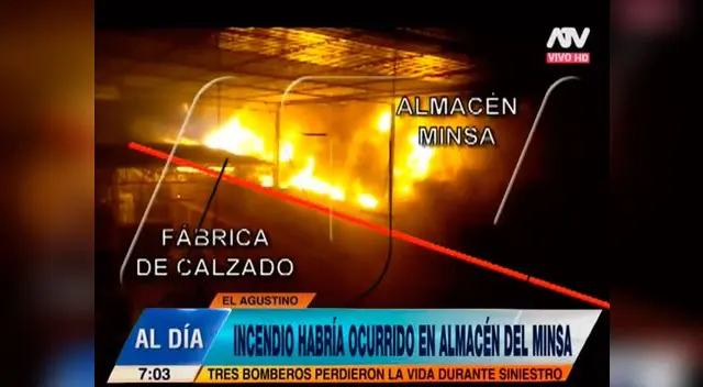 Trabajador de fabrica asegura que Incendio se habría iniciado en el almacén del Minsa 