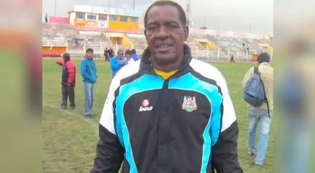 El Director Técnico de Racing de Huamachuco, Eusebio Salazar. El Director Técnico de Racing de Huamachuco, Eusebio Salazar.