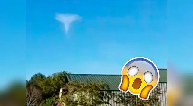 Hombre capta nube "milagrosa" en forma de ángel Hombre capta nube "milagrosa" en forma de ángel