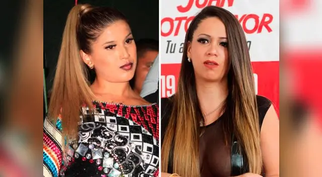 Yahaira Plasencia frente a frente con Melissa Klug en discoteca