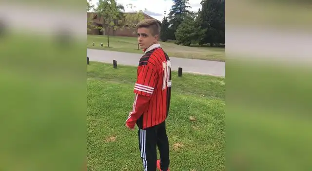 Joaquín Messi juega en las divisiones menores del Newell's