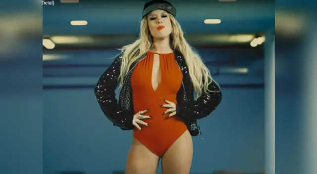 La colorada dejó en claro que tiene una figura de infarto en su videoclip La colorada dejó en claro que tiene una figura de infarto en su videoclip