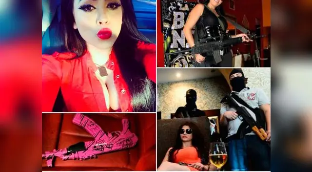 Claudia Ochoa, drogas, armas y lujo Claudia Ochoa, drogas, armas y lujo