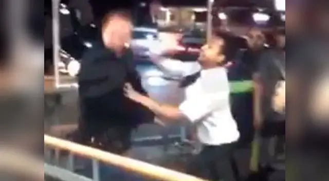 Así fue el ataque de empleados de McDonald's a sujeto racista