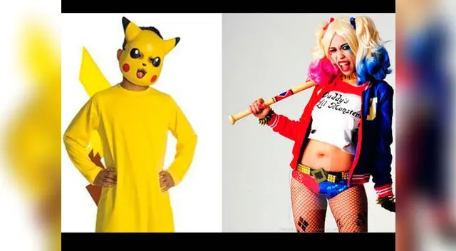 Estos son los disfraces preferidos entre grandes y pequeños