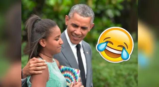 Hija menor de Obama se burla de su padre con un vídeo en la red social  Hija menor de Obama se burla de su padre con un vídeo en la red social