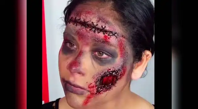 Con estos sencillos pasos consigue un maquillaje espeluznante para Halloween Con estos sencillos pasos consigue un maquillaje espeluznante para Halloween