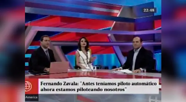 Fernando Zavala era entrevistado en vivo cuando inició el sismo