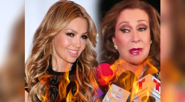 Thalía se cansó de los ataques y puso en su sitio a su hermana