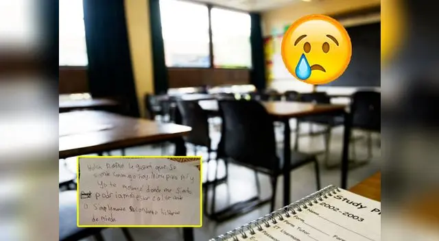 Niña escribe conmovedora carta a un niño que no habla ingles 