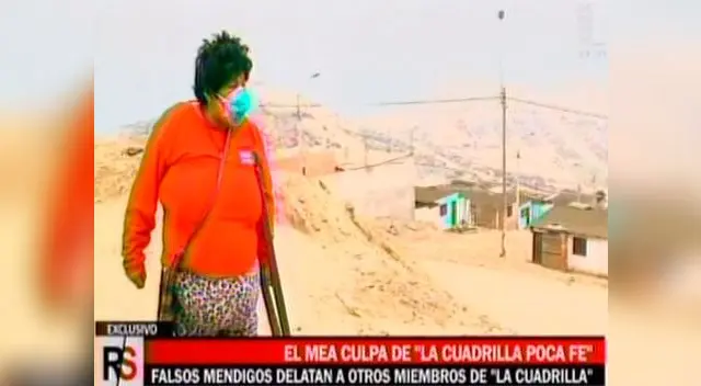 Falsa mendiga revela sus secretos y delata a los demás estafadores de la fe