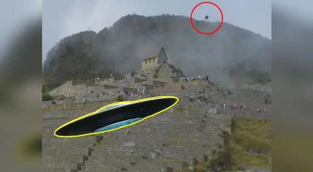 Humanoide aparece volando sobre ruinas del Cusco Humanoide aparece volando sobre ruinas del Cusco