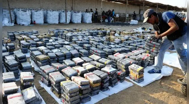 La mercancía incautada