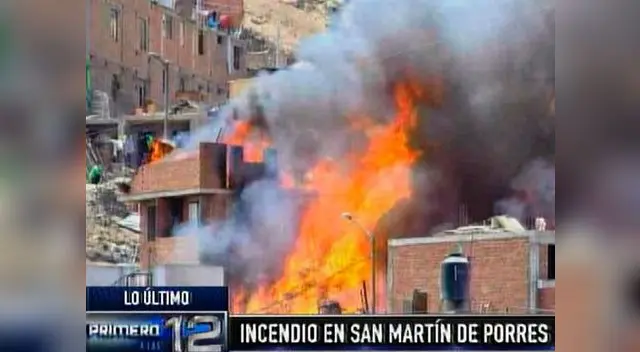 Pánico se apoderó de los residente ubicados cerca a la avenida José Granda