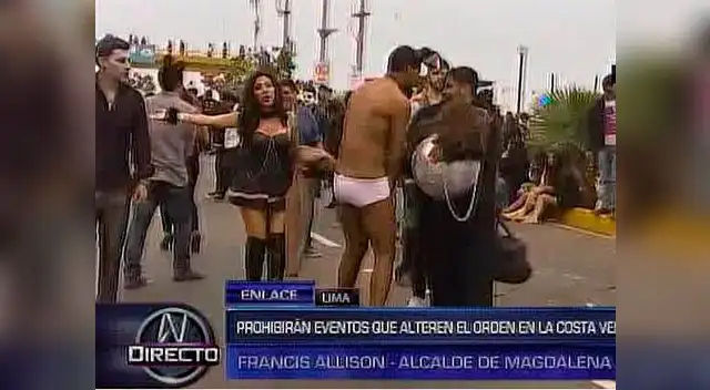 Municipalidad de Magdalena denunció a organizadores de Sexy Halloween Municipalidad de Magdalena denunció a organizadores de Sexy Halloween