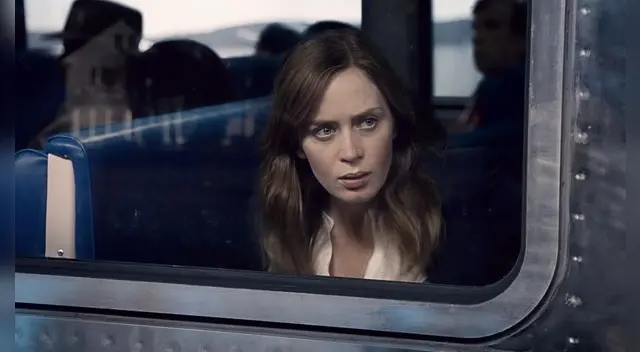  Emily Blunt encarna a Rachel Watson en "La chica del tren", una mujer deprimida que no supera el abadono de su pareja