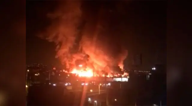 Incendio en Cantagallo