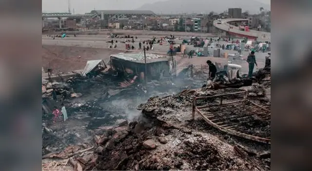 Las personas lo perdieron todo y quedaron en la calle