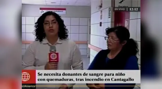 Niño sufrió quemaduras y necesita diez unidades de sangre