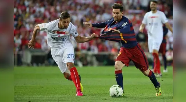 Lionel Messi espera mañana en el Sánchez Pizjuán seguir marcando al Sevilla Lionel Messi espera mañana en el Sánchez Pizjuán seguir marcando al Sevilla